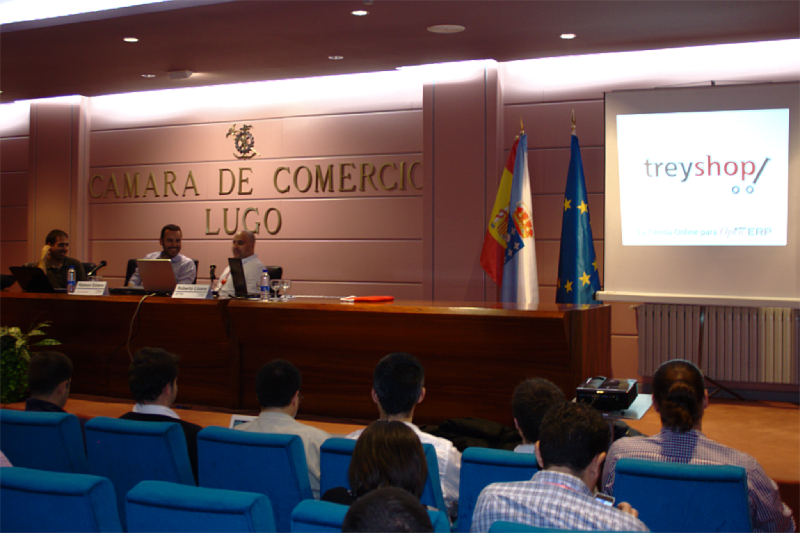 Presentación treyshop en las IV Jornadas de OpenERP (Lugo 2011)